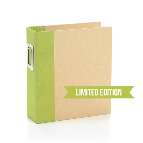 Simple Stories - SNAP Studio Collection - 6x8 Binder - Lime
