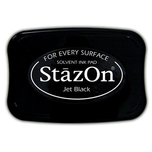 StazOn Ink Pads - Jet Black